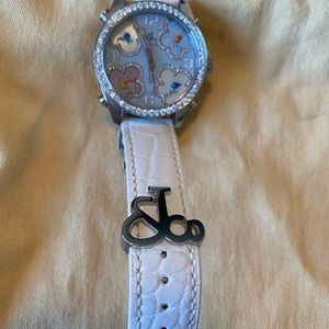 Jacob & Co 5 time zones floral watch with diamonds